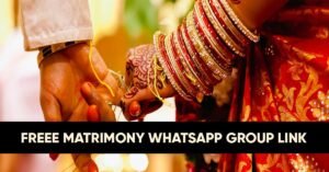 matrimony whatsapp group link